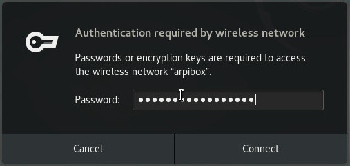 Network private key