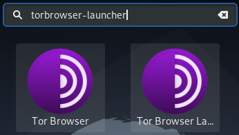 TorBrowser : lancer l’installateur