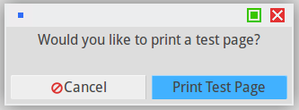 print test page?