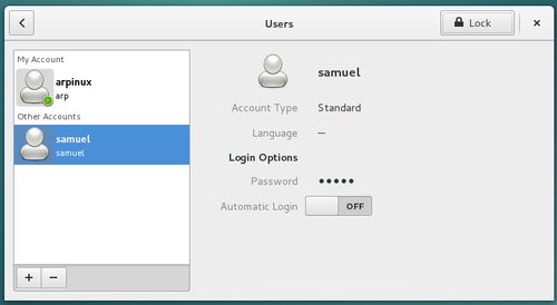 new user password